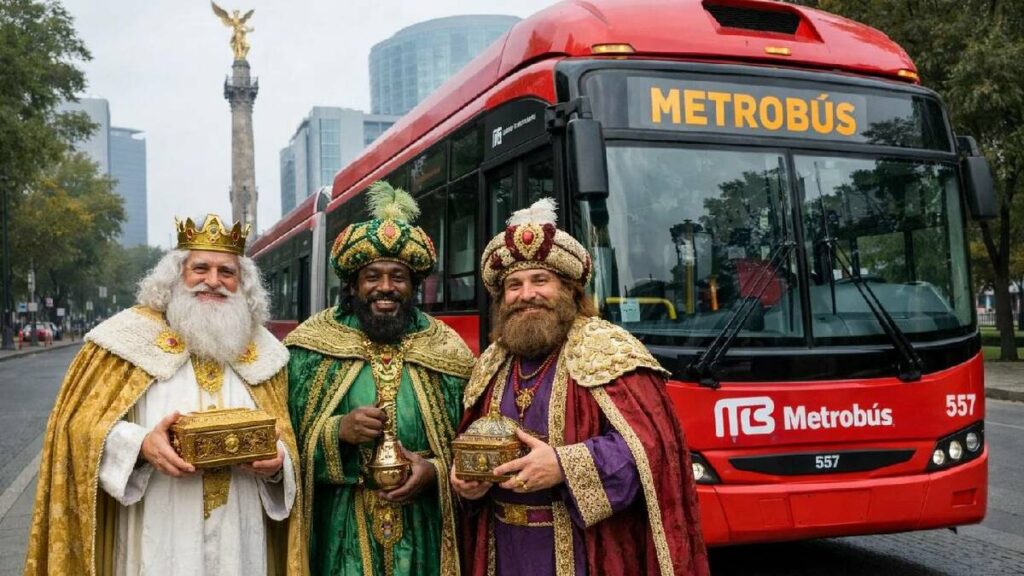 Horario de Servicio del Metro y Metrobús en CDMX por el Día de Reyes 2026