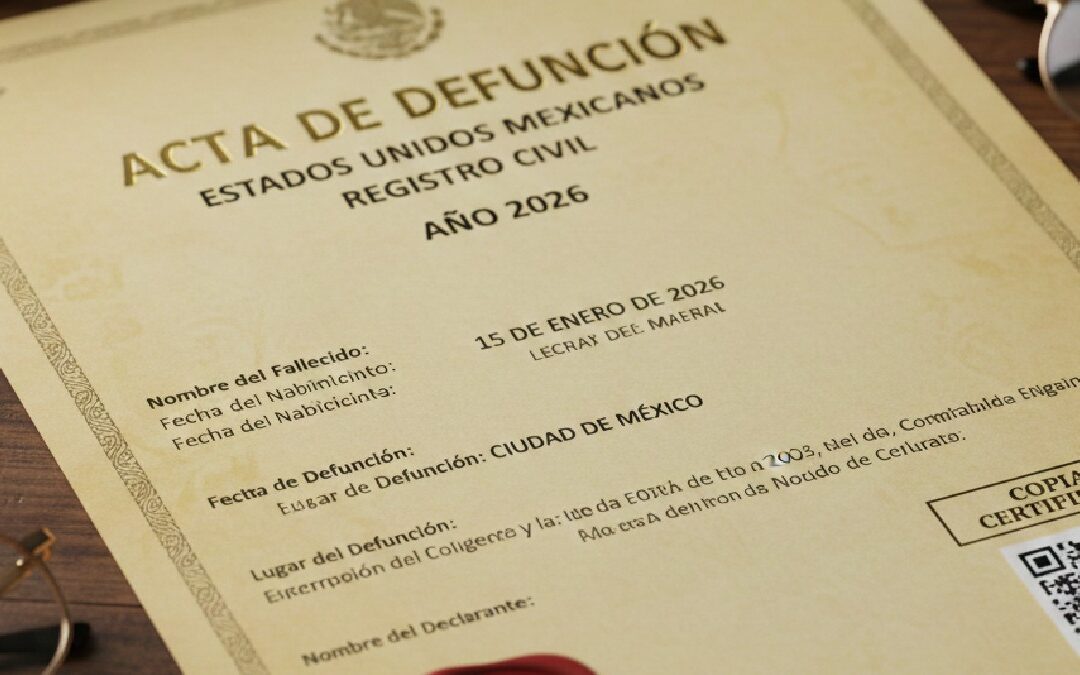 Costos de Tramitar el Acta de Defunción en Torreón en 2026: Lo Que Necesitas Saber