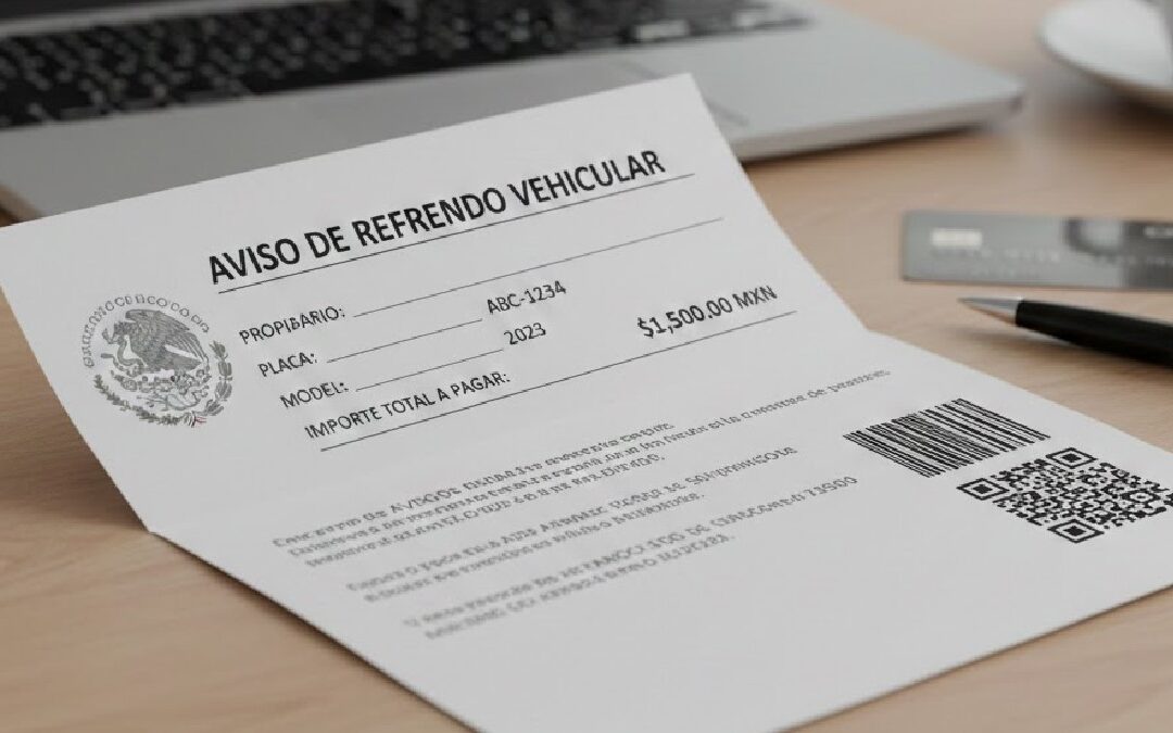 Refrendo Vehicular 2026: Descubre Dónde Pagar y No Te Pierdas los Plazos