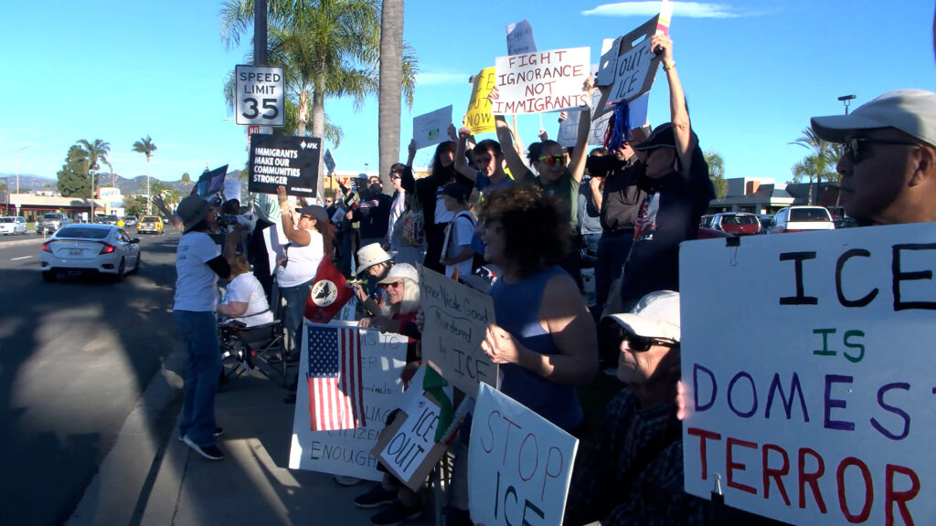 Protestas ICE en el Norte del Condado de San Diego: Continúan las Manifestaciones por la Violencia y Detenciones