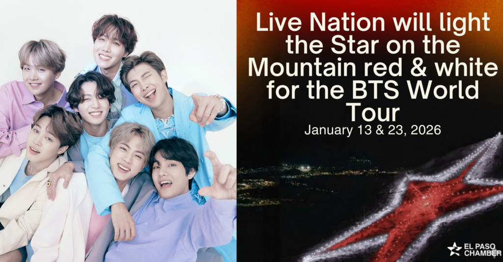 BTS en El Paso: La ciudad se ilumina para la gira mundial